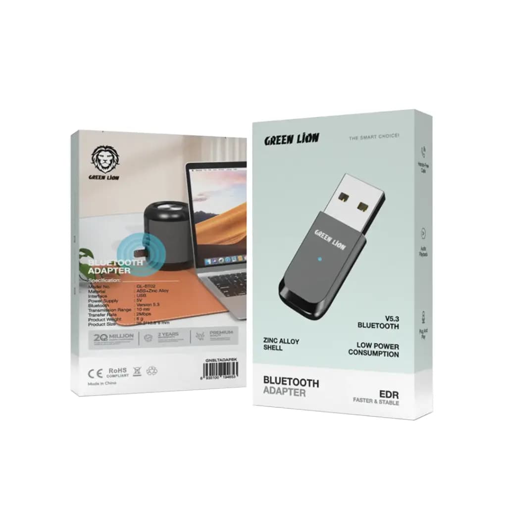 دانگل بلوتوث گرین لاین مدل Zinc Alloy Shell GNBLTADAPBK — تصویر ۵