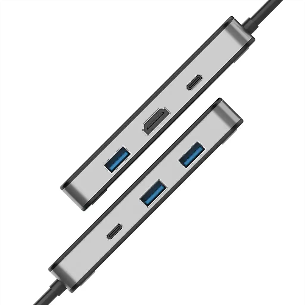 هاب USB-C شش کاره پرودو مدل PDTC630GY — تصویر ۶