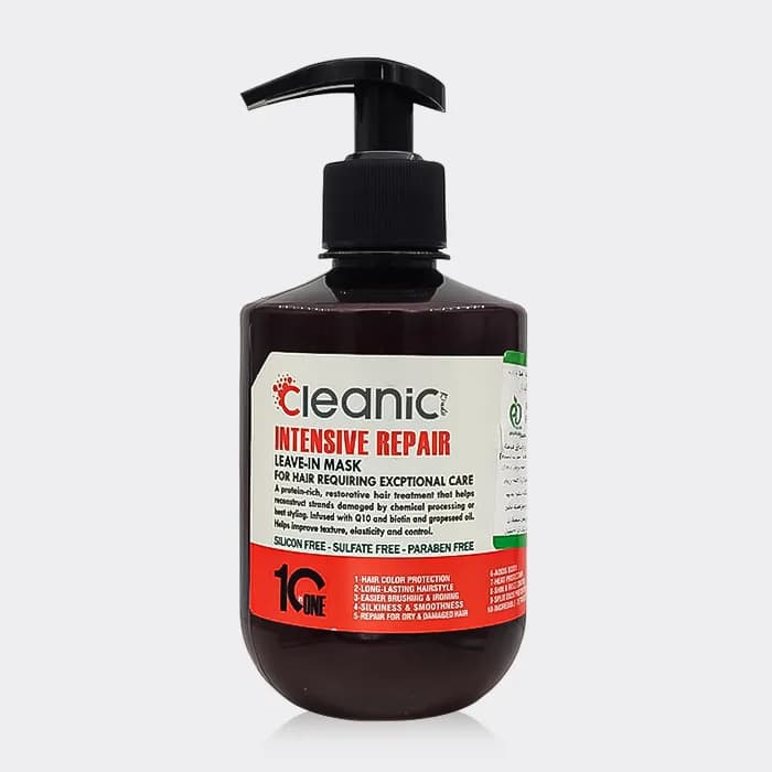 ماسک مو ترمیم کننده بعد از حمام کلینیک کیندی Cleanic Kindii Intensive Repair Leave In Mask 350ml