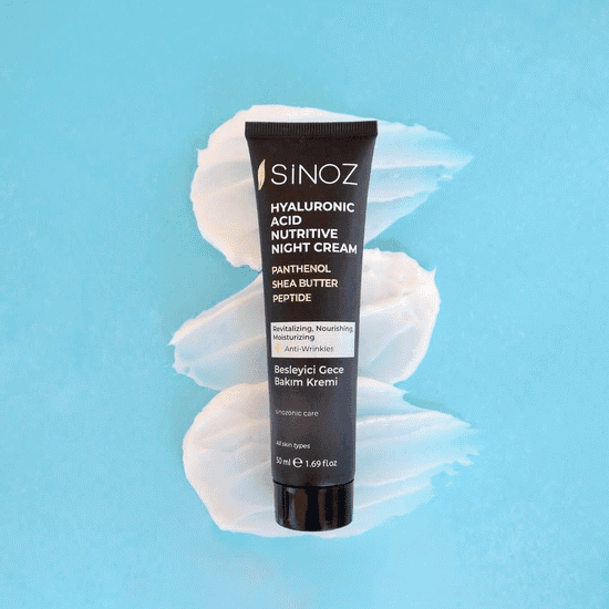 کرم شب ضد چروک و مغذی سینوز ترکیه 50 میل SINOZ NUTRITIVE NIGHT CREAM