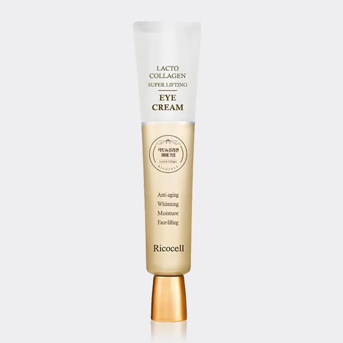 کرم دور چشم سوپر لیفتینگ ریکاسل Ricocell Lacto Collagen Super Lifting Eye Cream 40ml — تصویر ۲