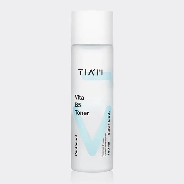 تونر آبرسان و تسکین دهنده پانتنول تیام TIAM Vita B5 Toner 180ml — تصویر ۴