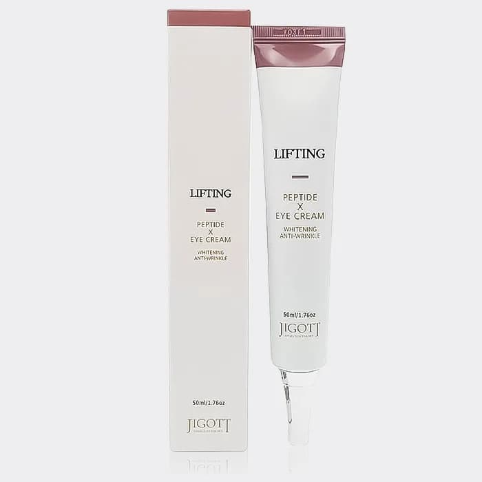 کرم دور چشم لیفتینگ پپتاید جیگوت Jigott Lifting Peptide X Eye Cream 50ml — تصویر ۵