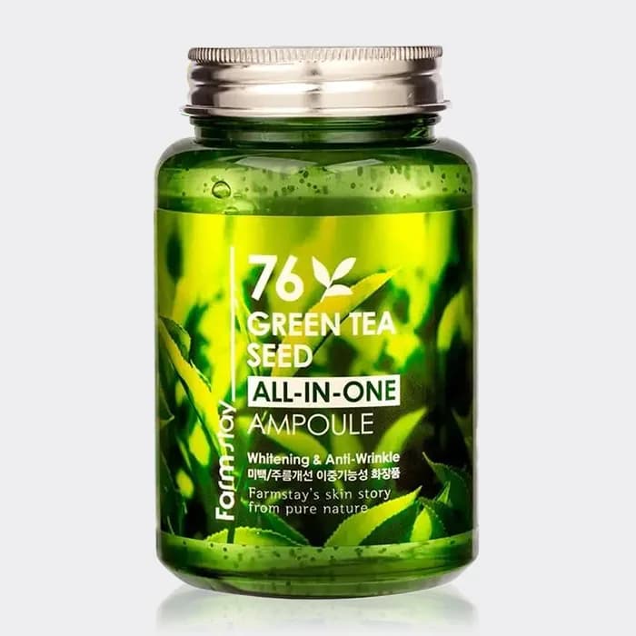 آمپول دانه چای سبز فارم استی Farm Stay Green Tea Seed Ampoule 250ml
