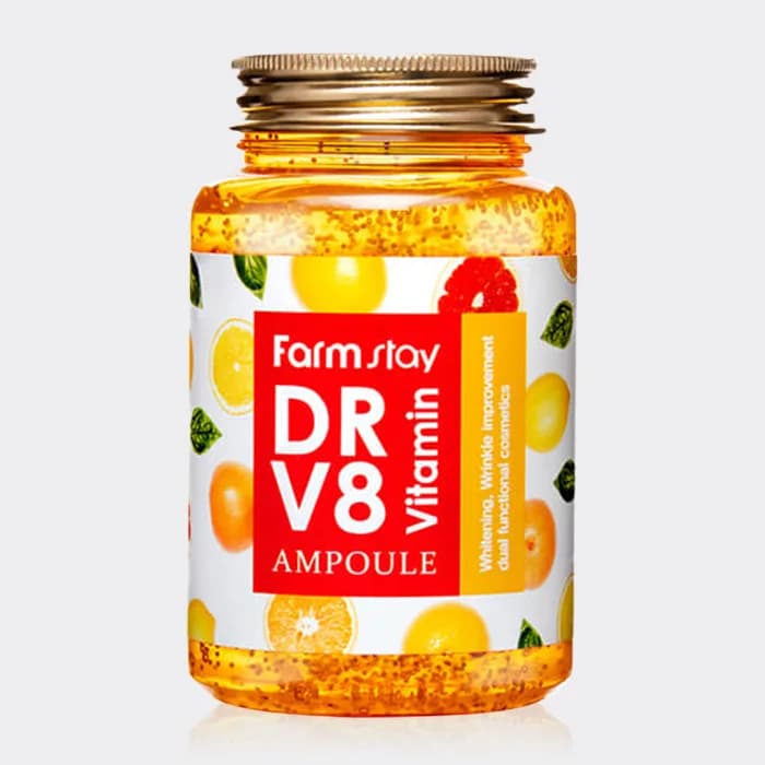 آمپول دکتر ویتامین فارم استی Farm Stay DR V8 Vitamin Ampoule 250ml