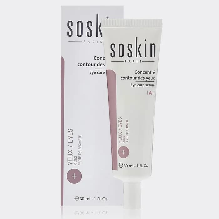 سرم دور چشم سه کاره سسکین Soskin Eye Care Serum 30ml — تصویر ۵