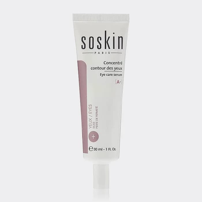 سرم دور چشم سه کاره سسکین Soskin Eye Care Serum 30ml — تصویر ۴