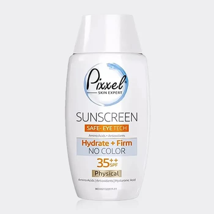 کرم ضد آفتاب دور چشم بدون رنگ پیکسل Pixxel Sunscreen Safe Eye Tech 50ml