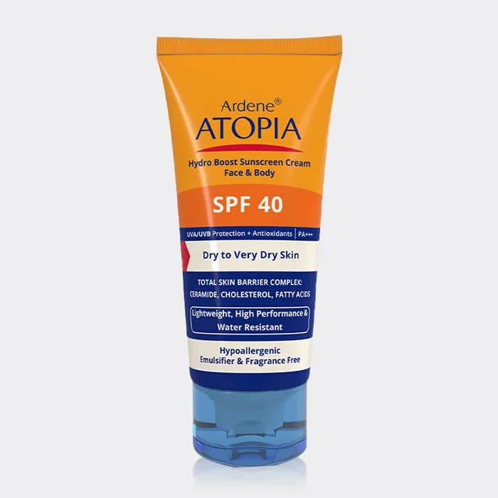 کرم ضد آفتاب پوست خشک آردن اتوپیا Arden Atopia Hydro Boost SPF 40 Sunscreen Cream 50ml