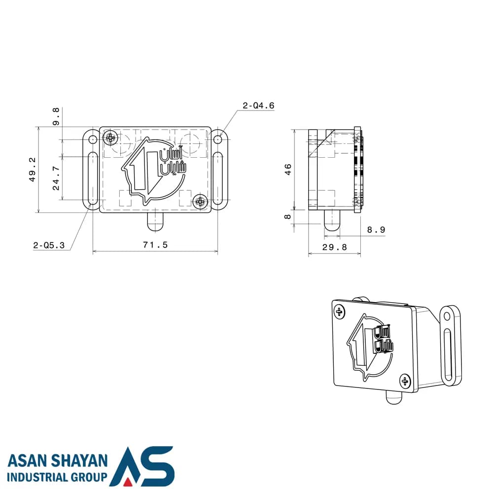 میکروسوئیچ پاراشوت آسان شایان — تصویر ۷