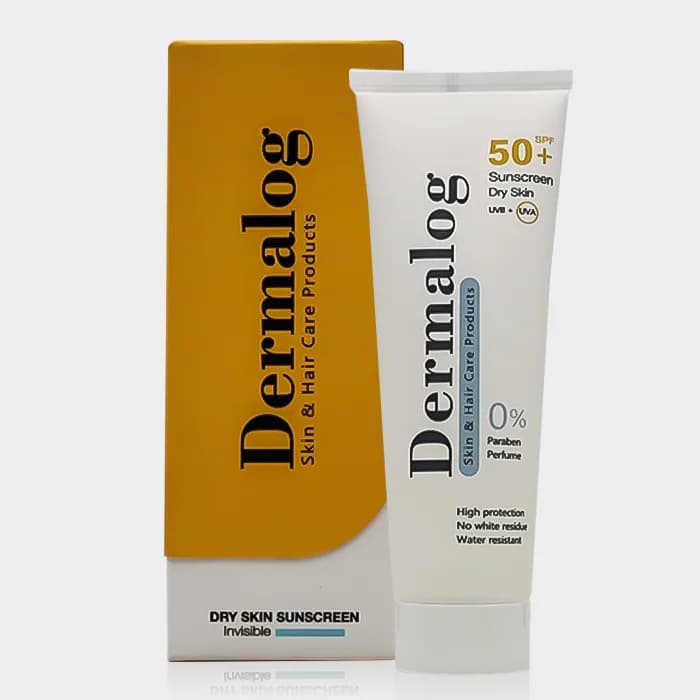 کرم ضد آفتاب پوست خشک درمالوگ Dermalog Sunscreen SPF50 Dry Skin 50ml — تصویر ۳