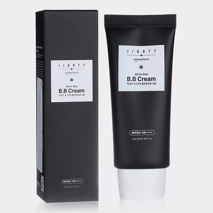بی بی کرم سیگنچر جیگوت Jigott Signature All In One SPF50 B.B Cream 50ml — تصویر ۳