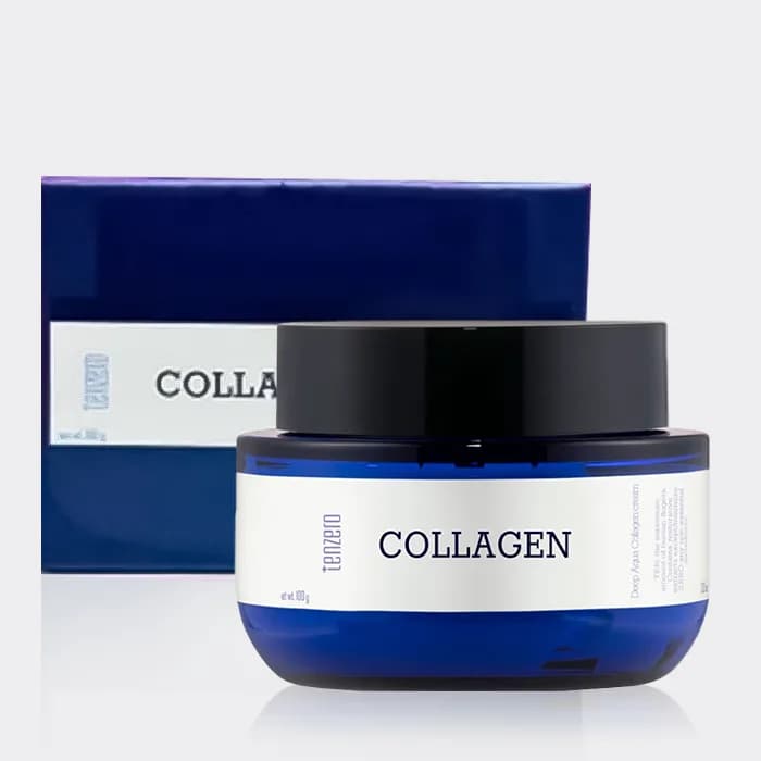 کرم آبرسان عمیق کلاژن تن زیرو tenzero Deep Aqua Collagen Cream 100g — تصویر ۵