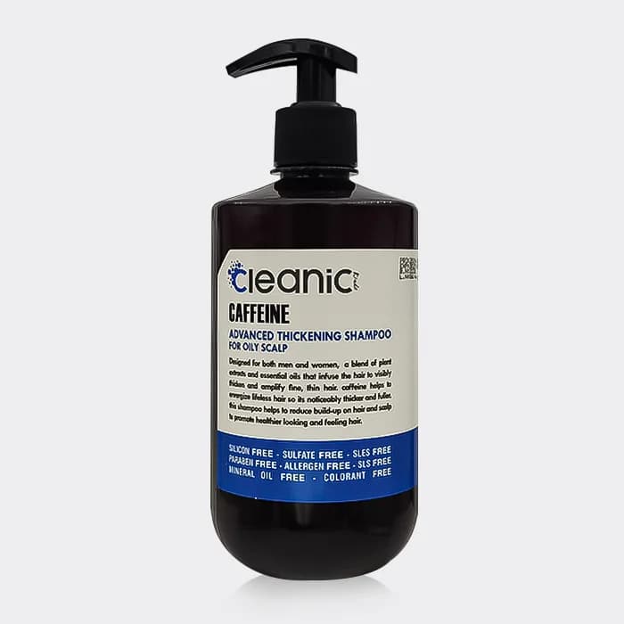 شامپو ضد ریزش کافئین موهای چرب کلینیک کیندی Cleanic Kindii Caffeine For Oily Scalp Shampoo 550ml — تصویر ۲