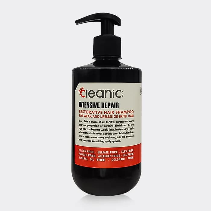 شامپو بدون سولفات ترمیم کننده کلینیک کیندی Cleanic Kindii Intensive repair Shampoo 550ml — تصویر ۵