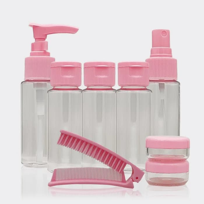 ست باکس مسافرتی 11 تکه محصولات بهداشتی فولی فانگ Phulifang Cosmetic Bottle Travel set — تصویر ۲
