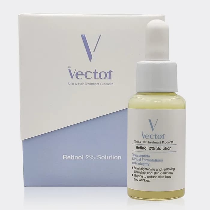 سرم رتینول 2% وکتور Vector Retinol 2% Solution 30 ml — تصویر ۳