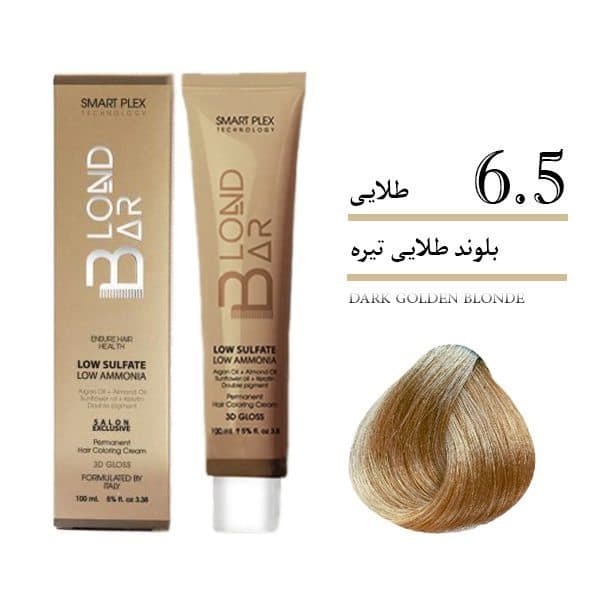 رنگ مو بلوند بار100 میل 6/5 — تصویر ۲
