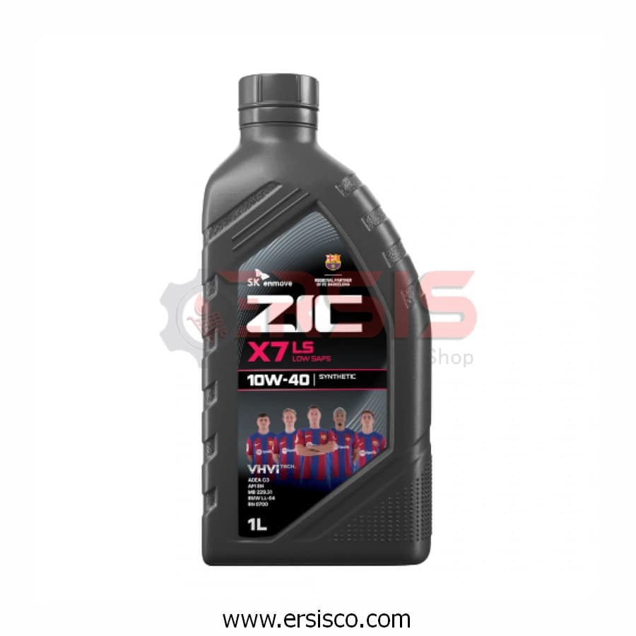 روغن موتور X7 10W40 LS حجم 1 لیتر زیک