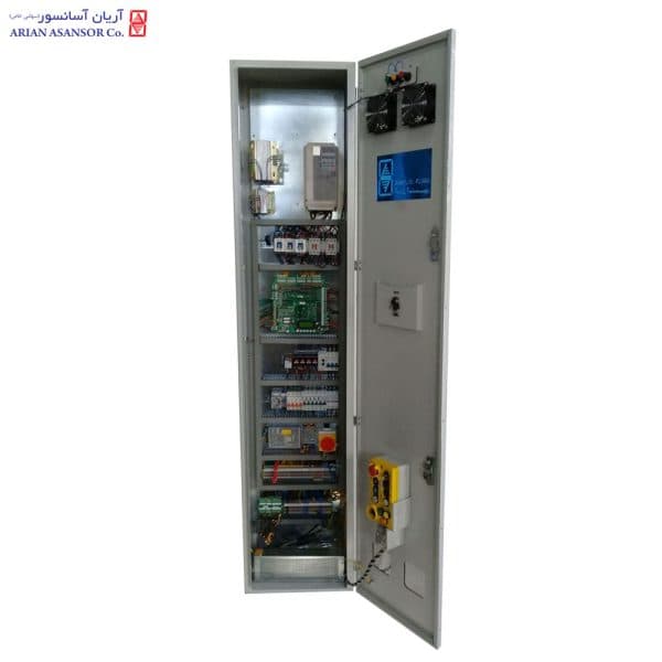 تابلو فرمان آریان آسانسور یاسکاوا 15 کیلووات گیرلس پرو پلاس (MRL)