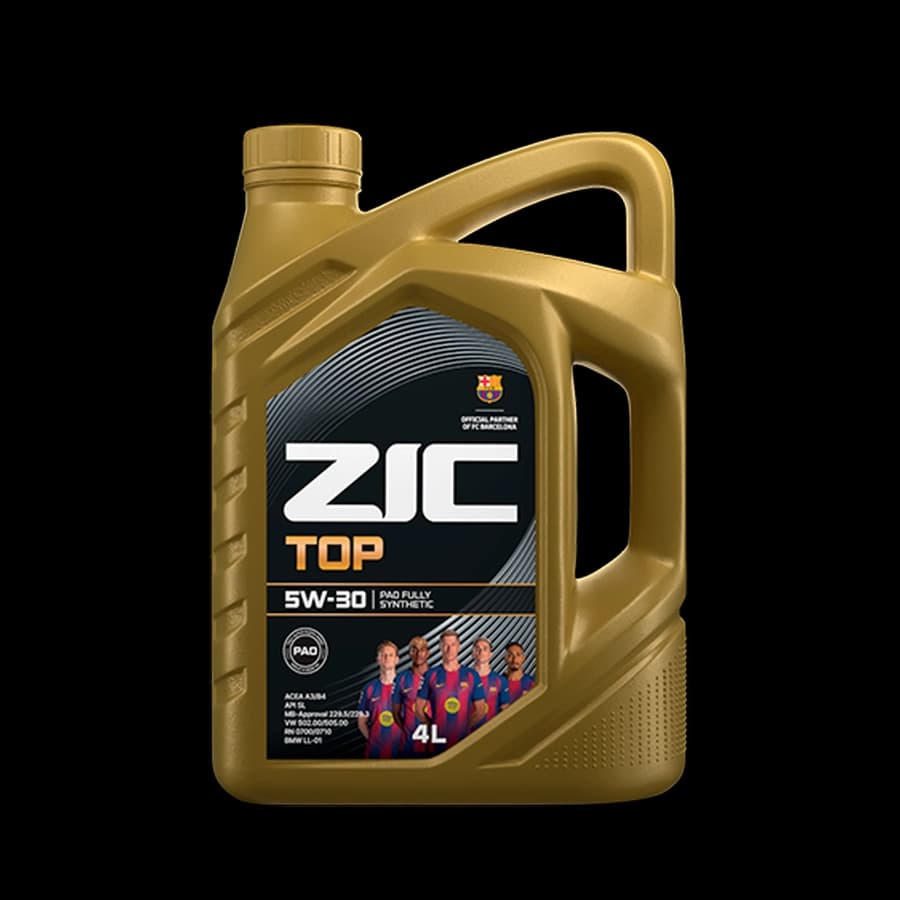 روغن موتور TOP 5W30 حجم 4 لیتر زیک