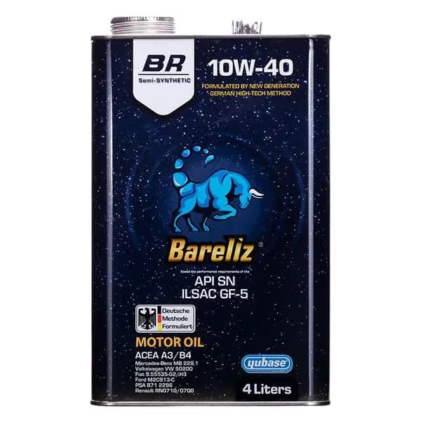 روغن موتور SN 10W40 BR حجم 3/5 لیتر بارلیز — تصویر ۲
