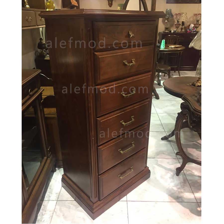 فایل کشویی چوبی 6 کشو مدل 2228