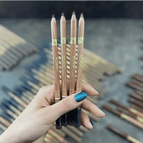 مداد ابرو پودری یورن YORN LAFORME POWDERY EYEBROW PENCIL