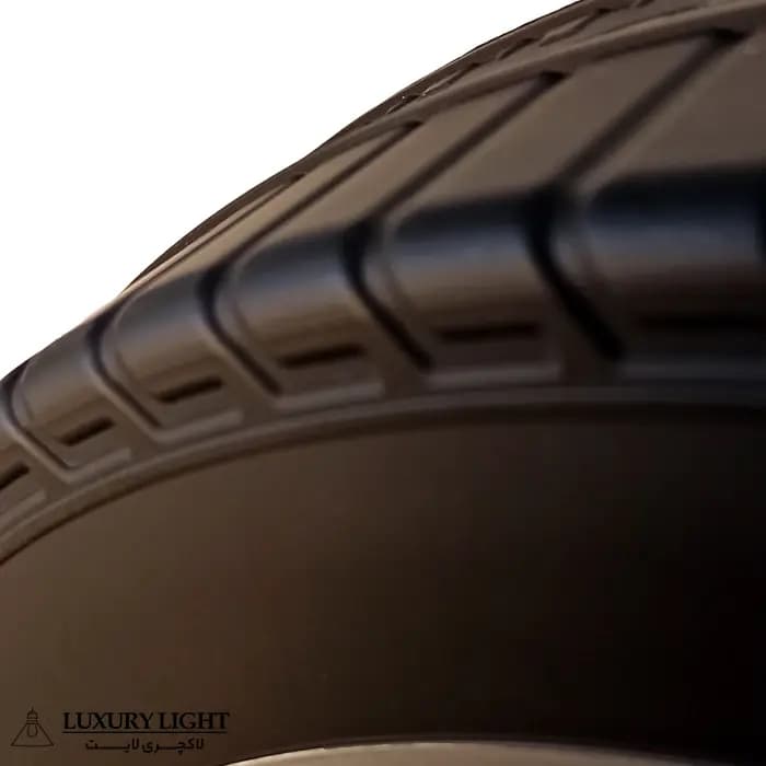 ساعت دیواری مدل 5212 طرح تایر — تصویر ۴