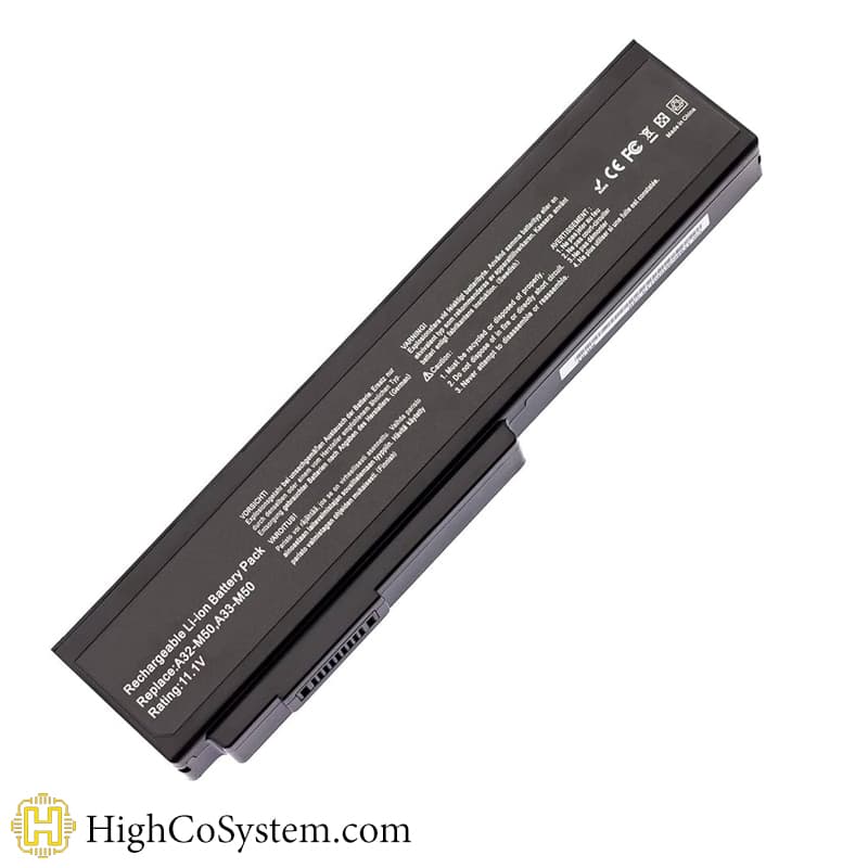 باتری لپ تاپ ASUS N61 4400mAh — تصویر ۱۲