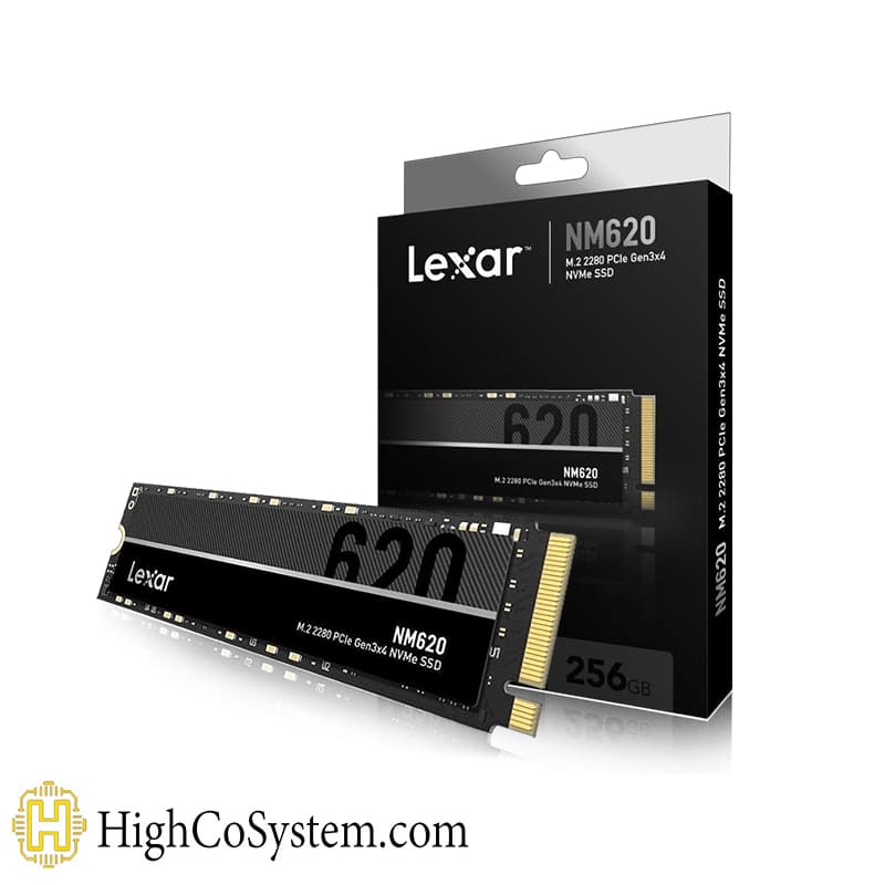 حافظه جامد اینترنال256 گیگابایتSSD LEXAR NM620 NVMe