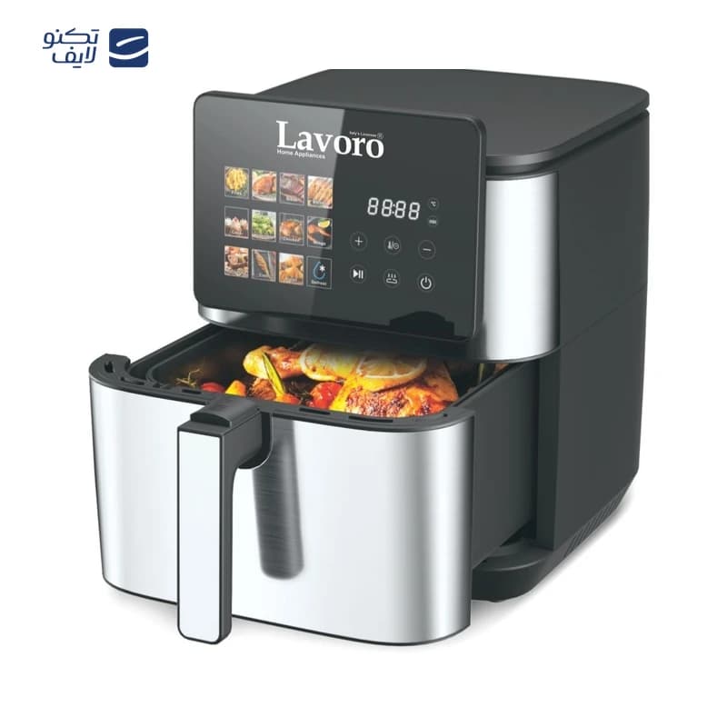 سرخ کن بدون روغن 10 لیتر لاوارو مدل LAF899 — تصویر ۲
