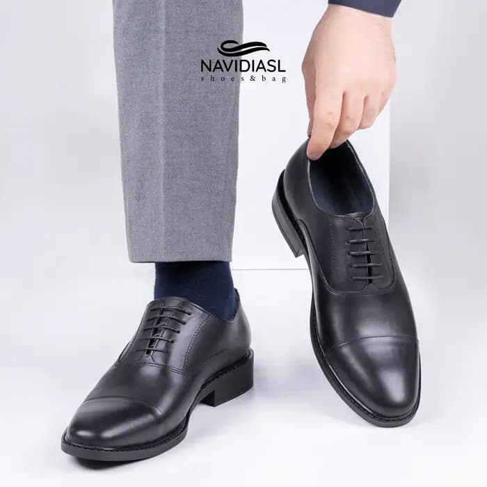 کفش چرم مردانه مدل برت کد 7034011 — تصویر ۱۱