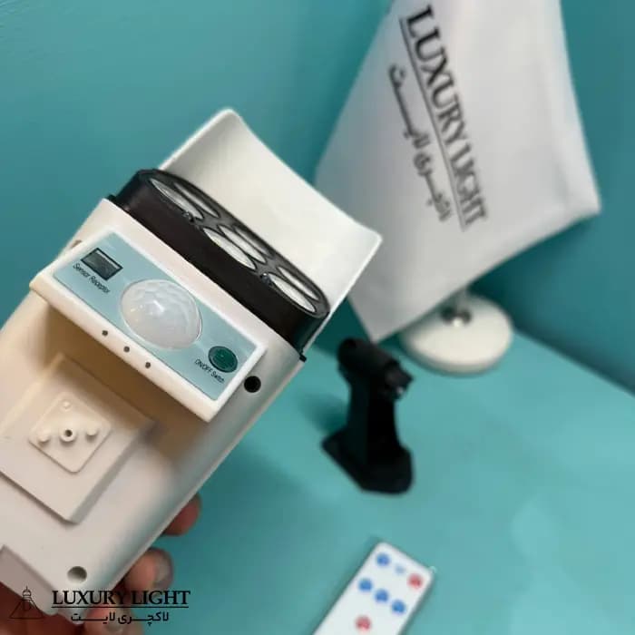 پرژکتور دیواری خورشیدی طرح دوربین مداربسته مدل Pr-Cam — تصویر ۱۲