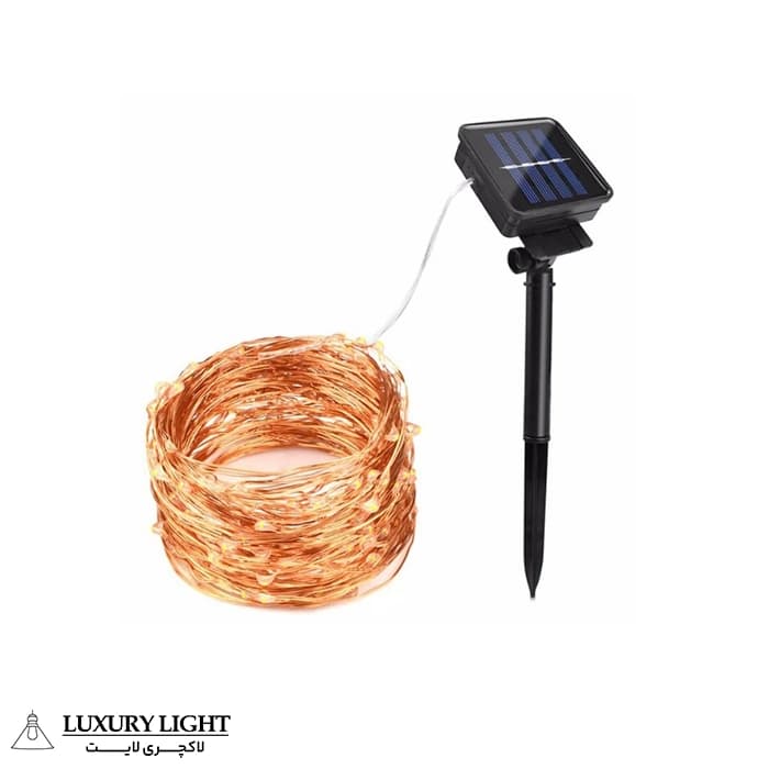 چراغ پارکی خورشیدی مدل Solar Fairy Lights 10M — تصویر ۱۰