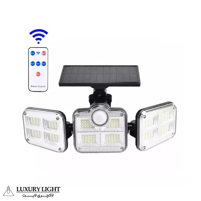 چراغ پارکی خورشیدی مدل سنسور دار کد JD-2757 — تصویر ۷