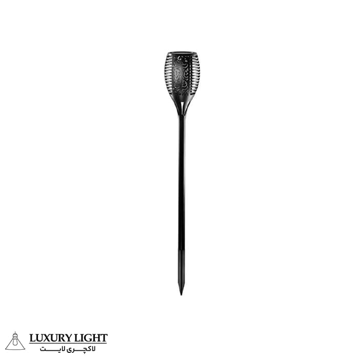 چراغ پارکی خورشیدی زمینی و دیواری مدل مشعل XF-6006