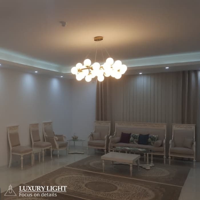 لوستر مدرن رینگ — تصویر ۵