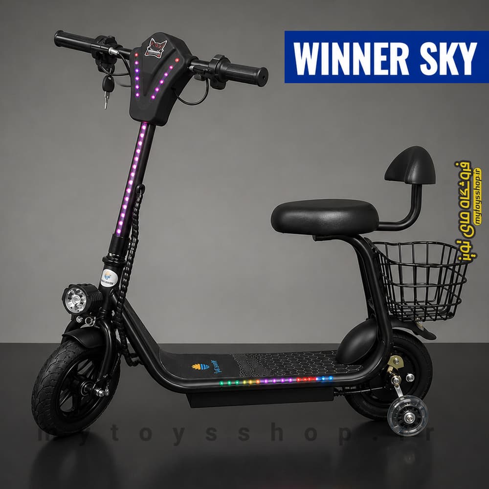 اسکوتر سبد دار مینی هارلی پرو وینر اسکای Mini Harley Pro 024 — تصویر ۶