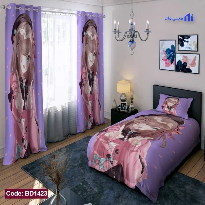 روتختی طرح انیمه دخترانه کد BD1423