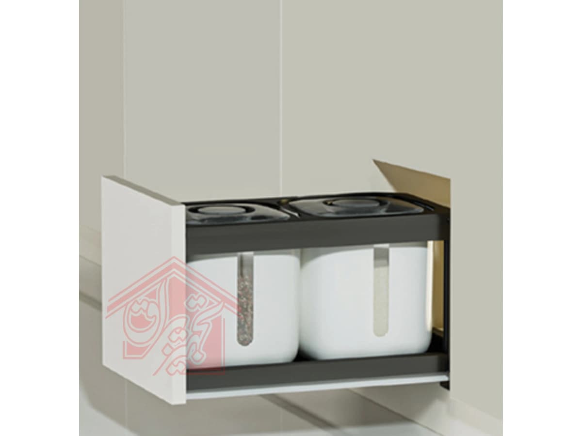 جا برنجی داخل کابینت 2 قلو ملونی 9214 — تصویر ۳