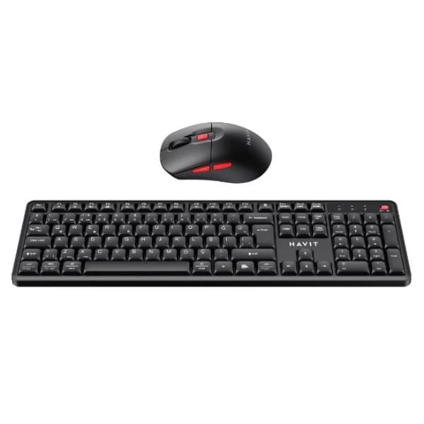 کیبورد و ماوس بی سیم هویت مدل KB261WB — تصویر ۹