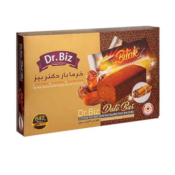 خرما بار دارچینی دکتر بیز