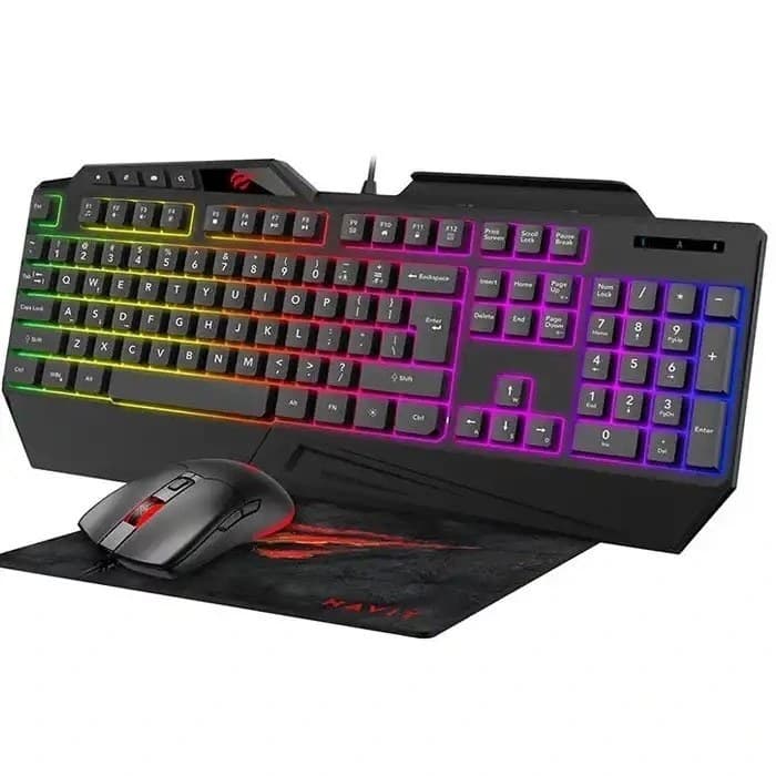 کیبورد و ماوس گیمینگ هویت مدل KB-889CM RGB