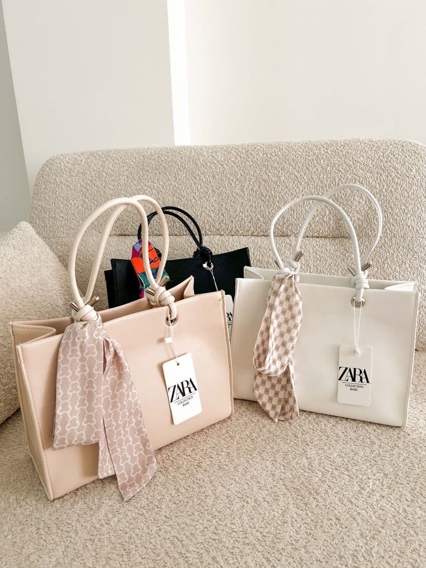 کیف بند گره ای کرم 100182 — تصویر ۱۰