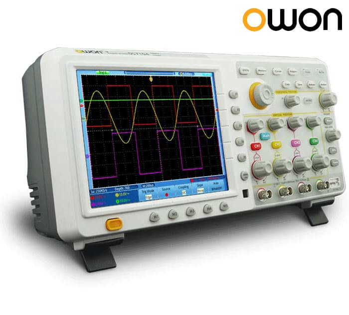 اسیلوسکوپ 4کاناله، اسیلوسکوپ باصفحه نمایش لمسی TDS-7104 — تصویر ۴