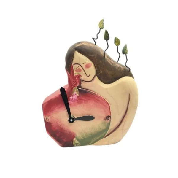 ساعت چوبی مدل اناری — تصویر ۵