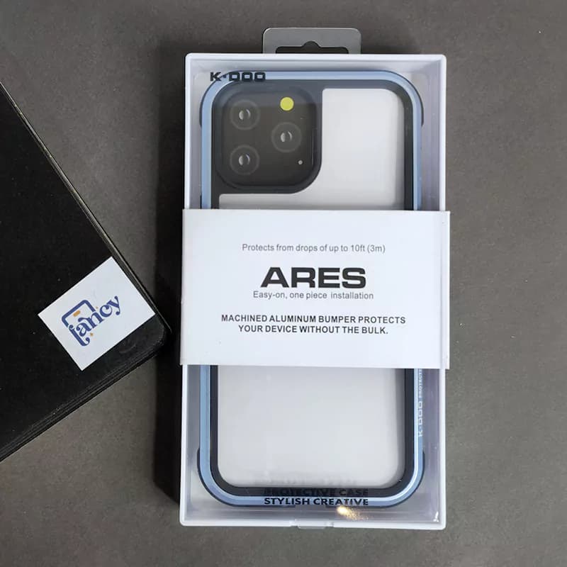 قاب گوشی K-DOO مدل Ares آبی آسمانی — تصویر ۴