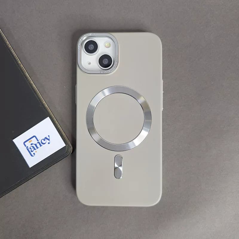 قاب گوشی Case مگ‌سیف‌دار نچرال تیتانیوم