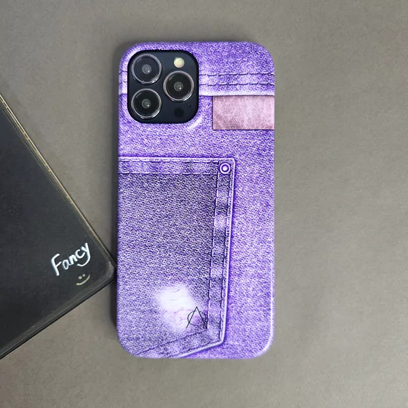 قاب گوشی A-CASE طرح Denim jeans — تصویر ۴